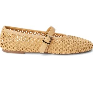 Nolita Fishnet Mary Jane Ballet Flats